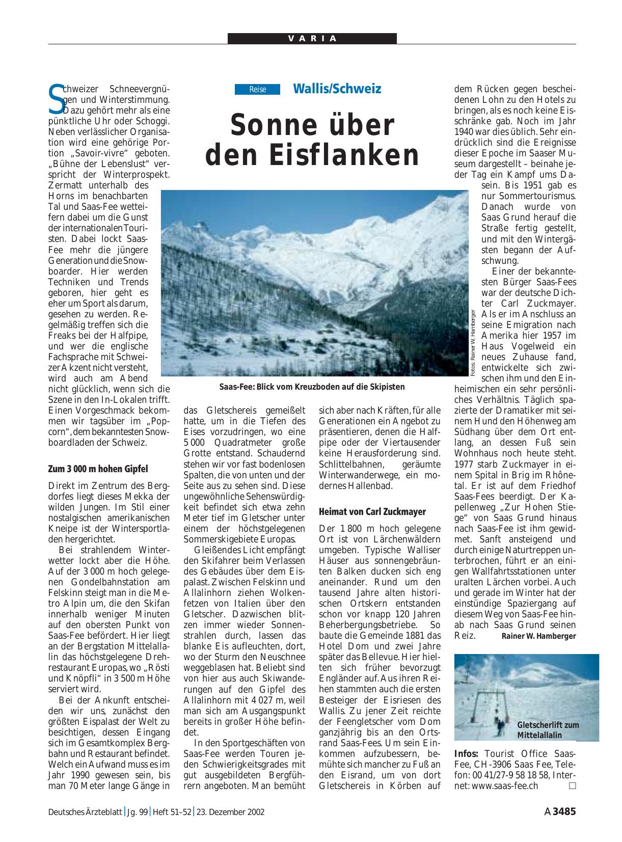 Vorschauseite 1: Wallis/Schweiz: Sonne über den Eisflanken