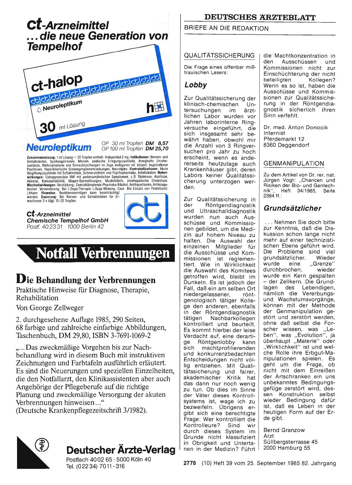 Vorschauseite 1: QUALITÄTSSICHERUNG: Lobby