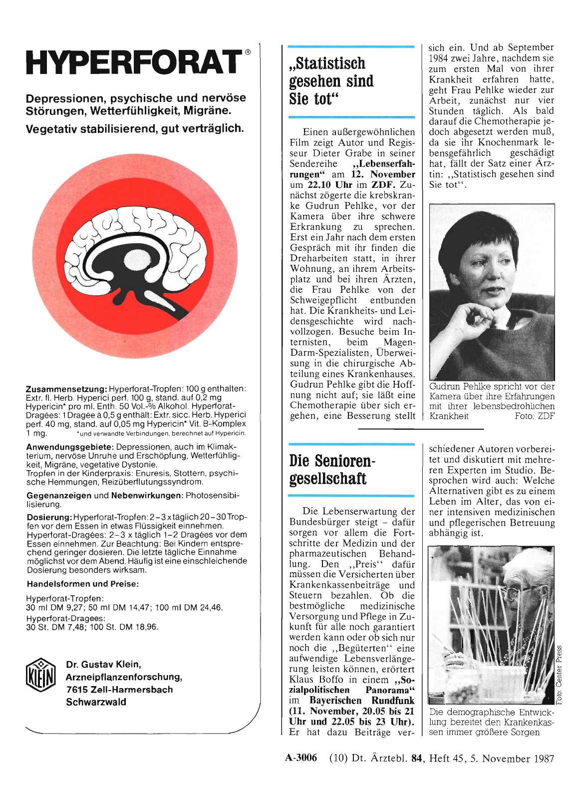Vorschauseite 1: Die Seniorengesellschaft