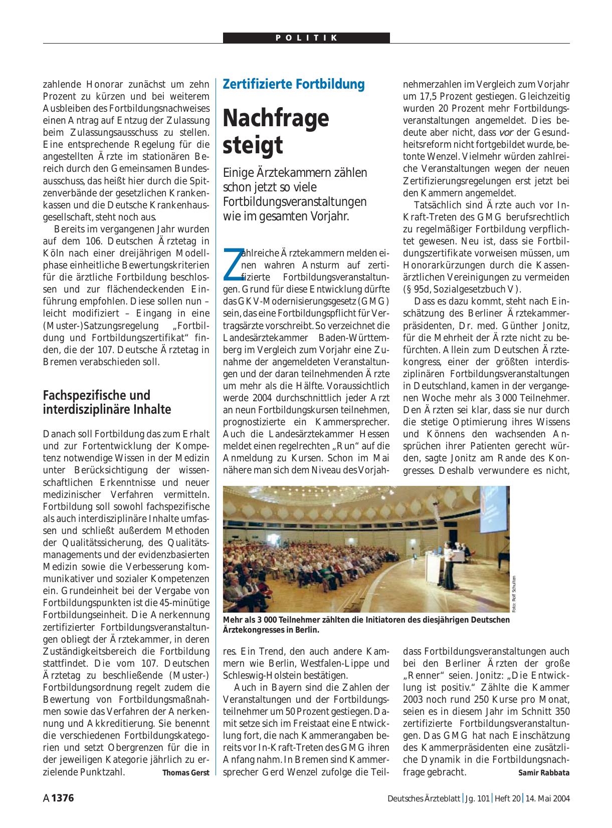 Vorschauseite 1: Zertifizierte Fortbildung: Nachfrage steigt