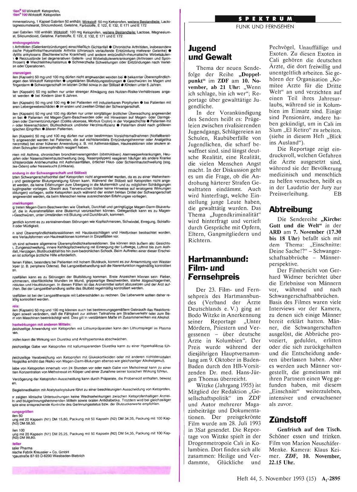 Vorschauseite 1: Abtreibung