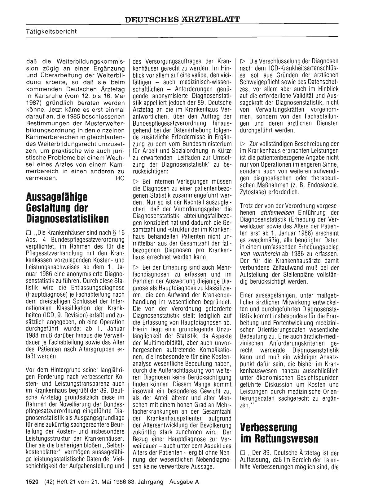 Vorschauseite 1: Beratungen und Entschließungen zu Tagesordnungspunkt III