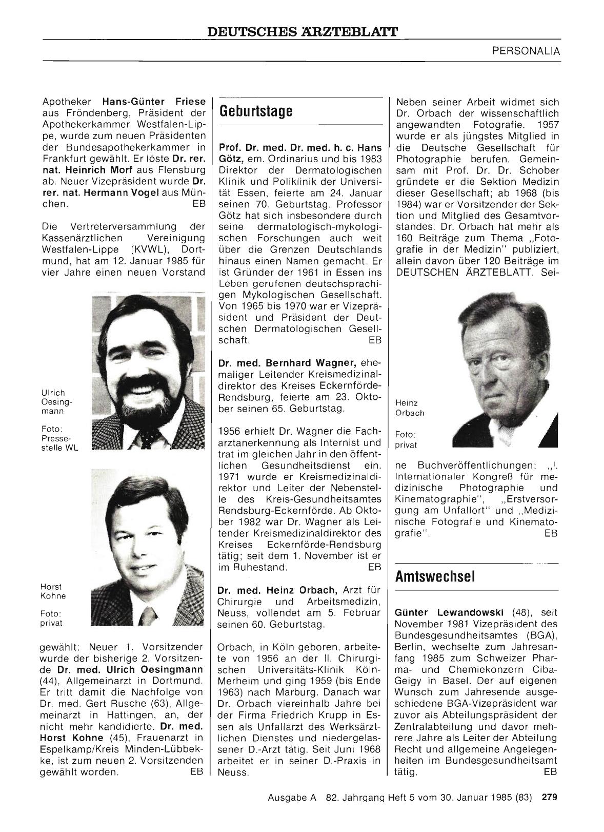 Vorschauseite 1: Geburtstage