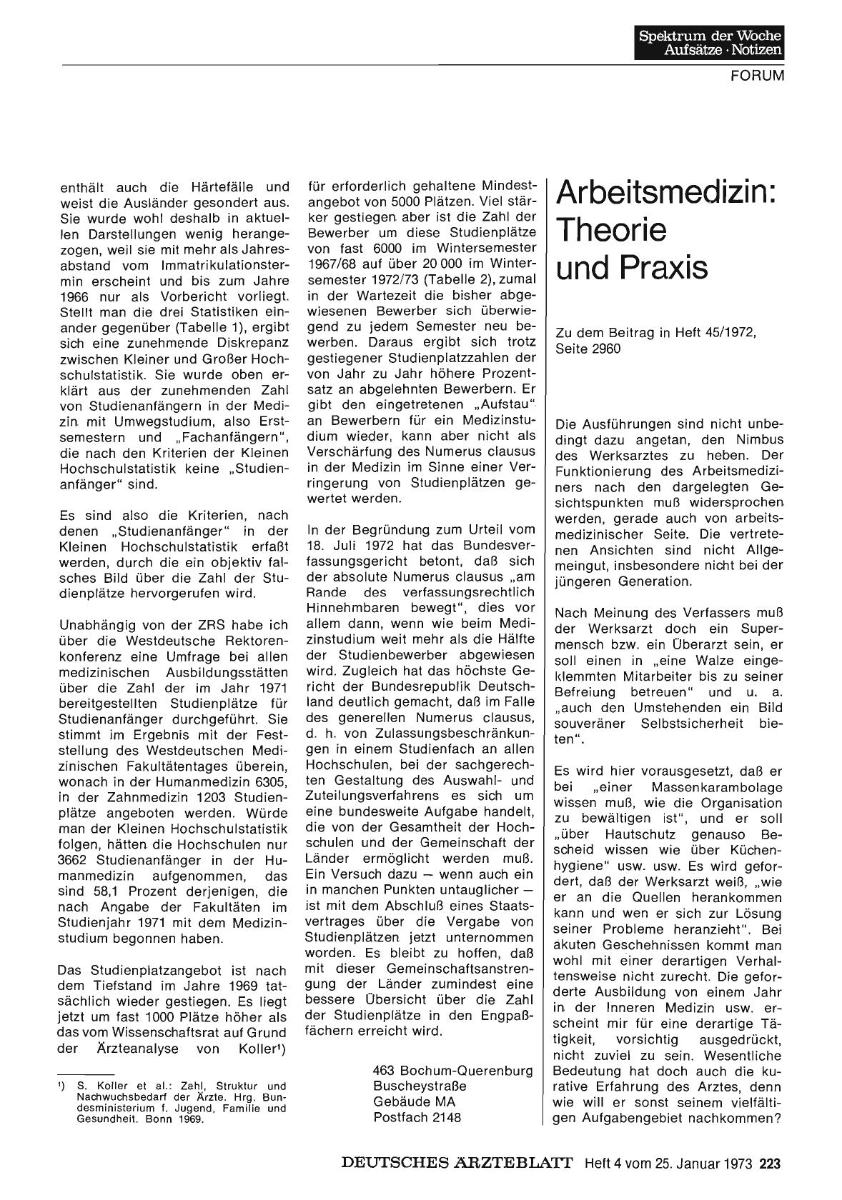 Vorschauseite 1: Arbeitsmedizin: Theorie und Praxis