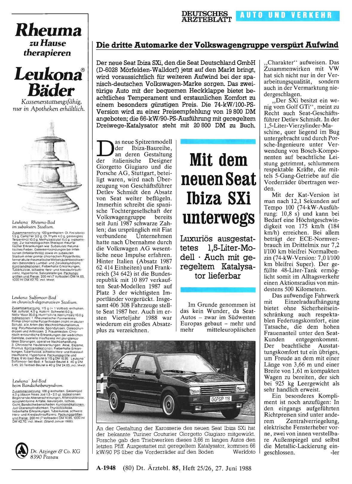 Vorschauseite 1: Mit dem neuen Seat Ibiza SM unterwegs