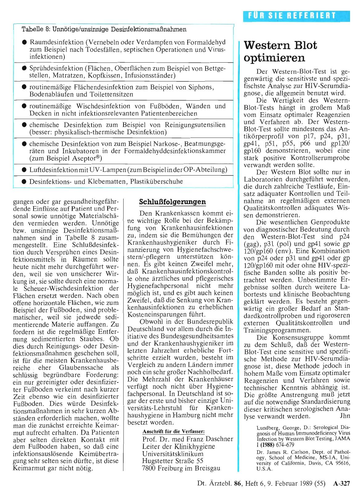 Vorschauseite 1: Western Blot optimieren