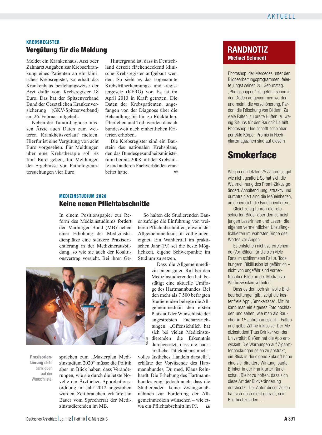 Vorschauseite 1: Randnotiz: Smokerface