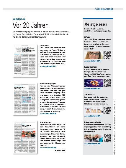 Vorschauseite 1: Meistgelesen