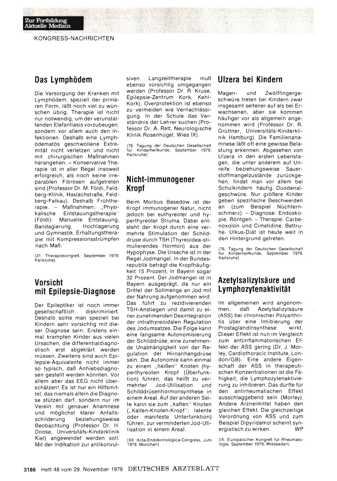 Vorschauseite 1: Vorsicht mit Epilepsie-Diagnose