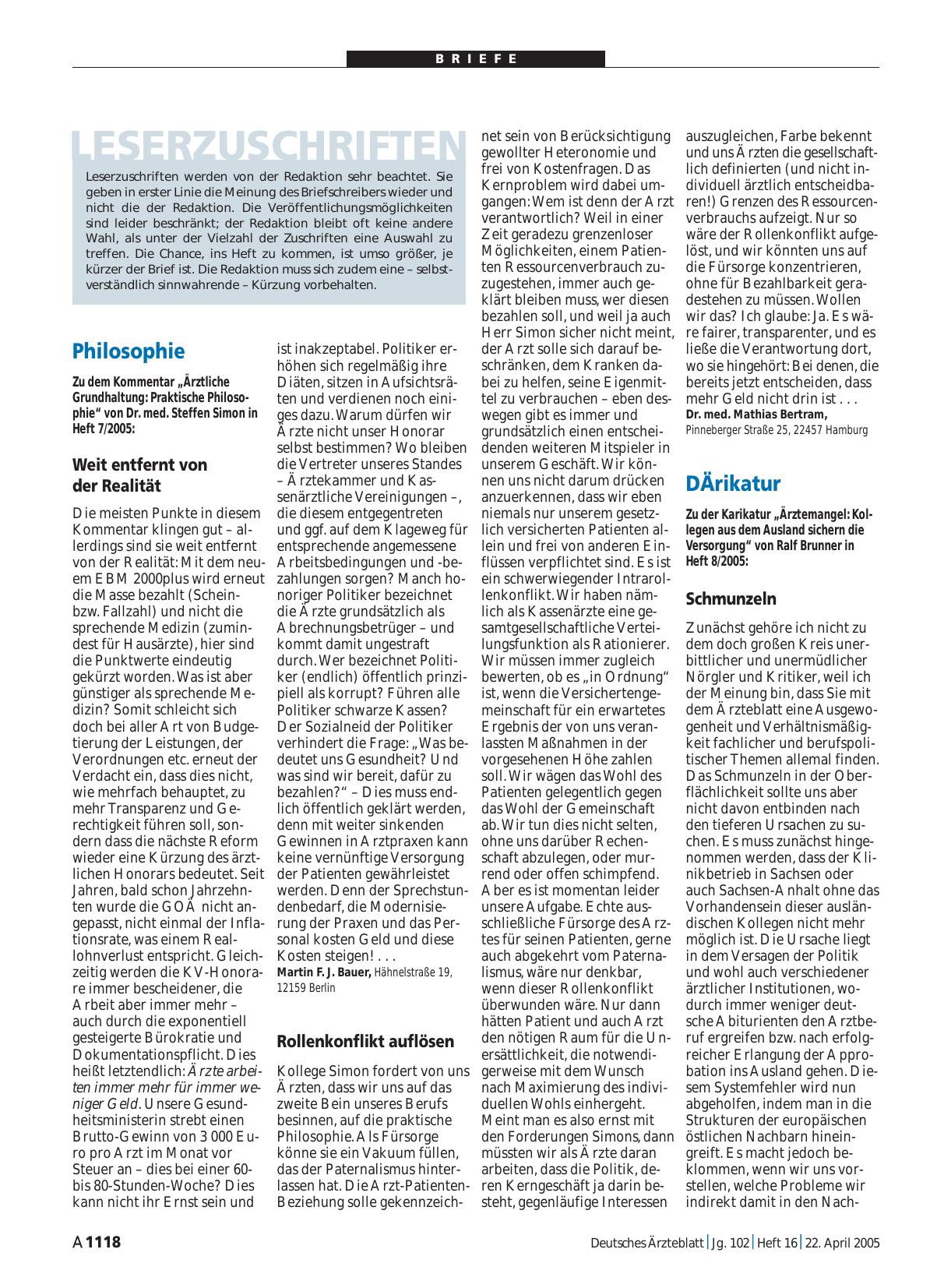 Vorschauseite 1: Philosophie: Rollenkonflikt auflösen