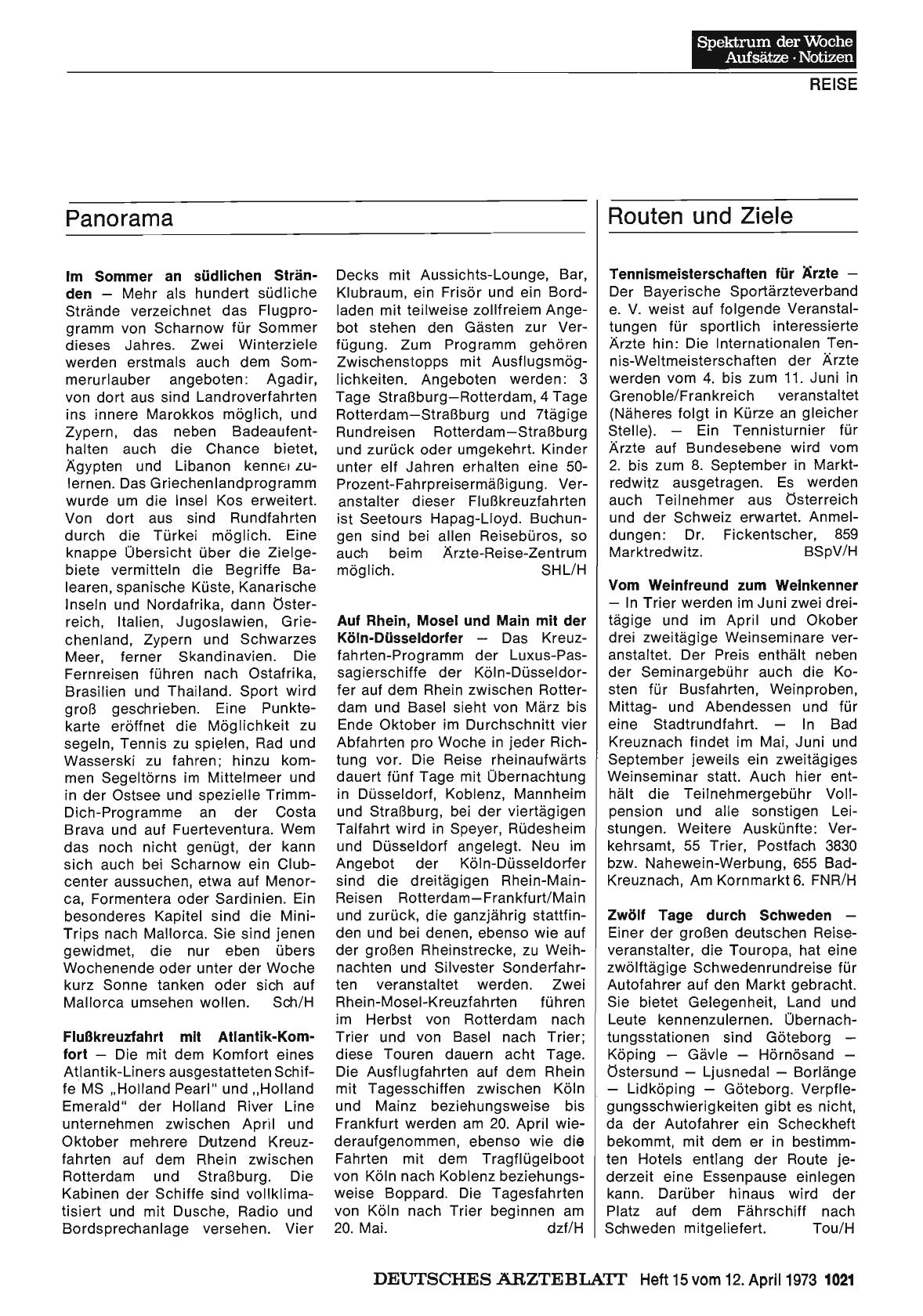 Vorschauseite 1: Panorama