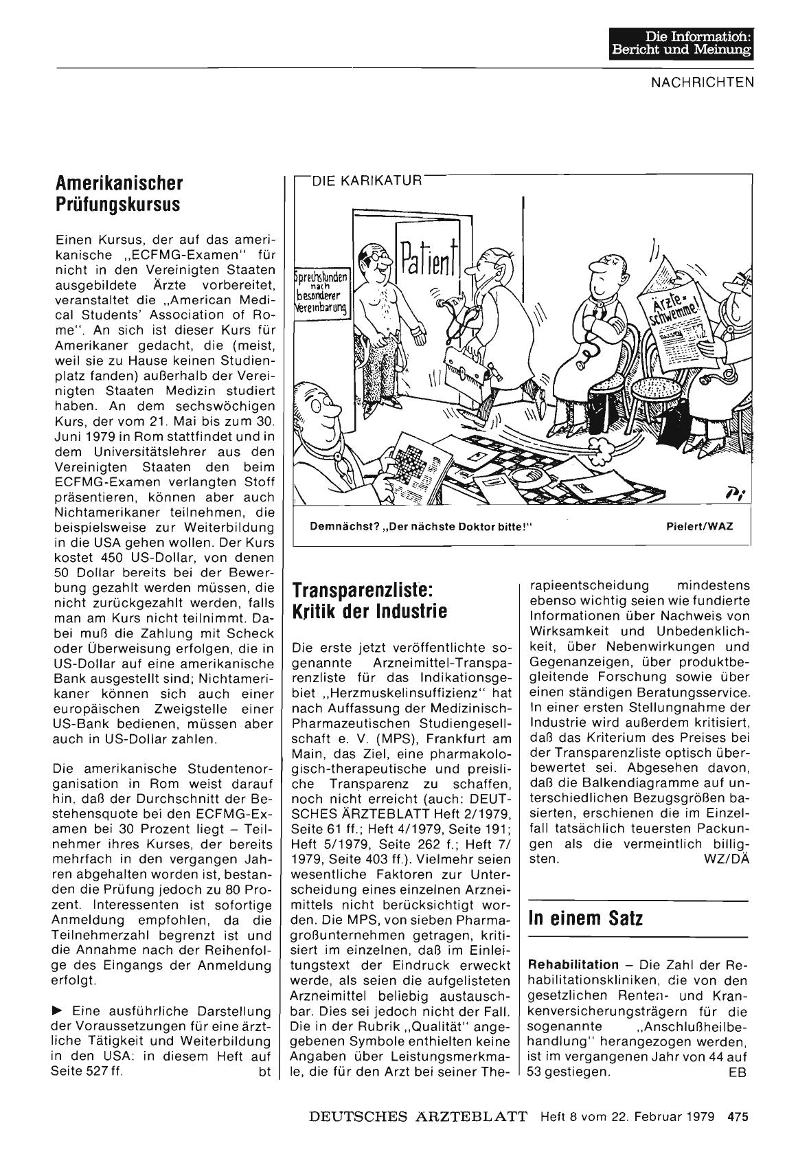 Vorschauseite 1: ln einem Satz