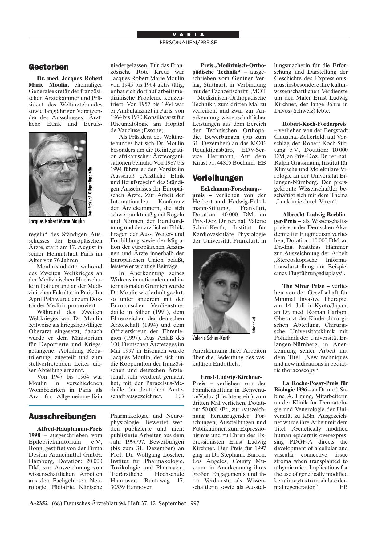 Vorschauseite 1: Gestorben