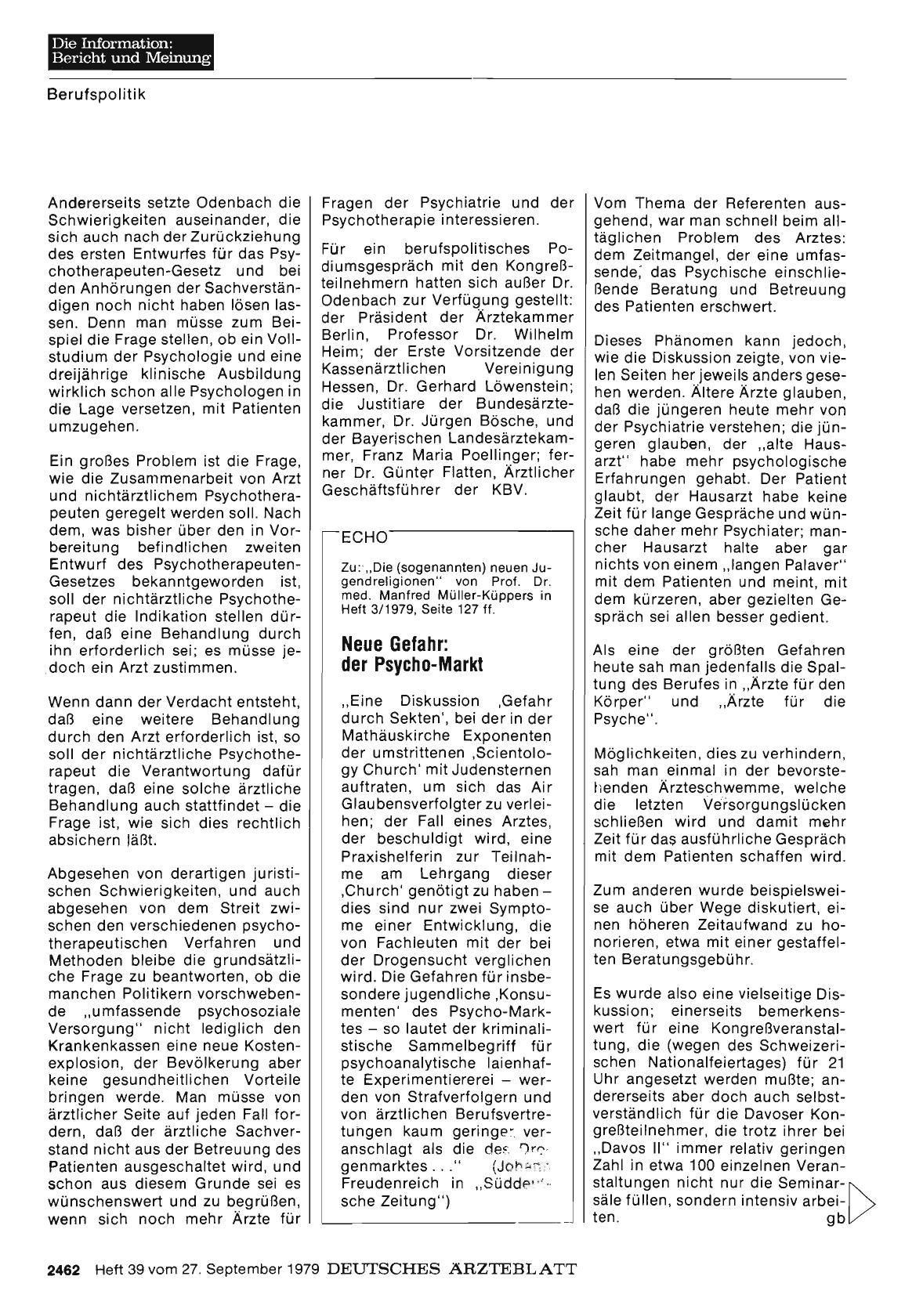 Vorschauseite 1: Neue Gefahr: der Psycho-Markt