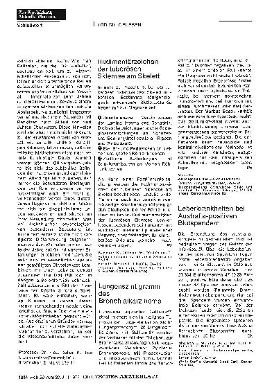 Vorschauseite 1: Lungenszintigramm des Bronchialkarzinoms