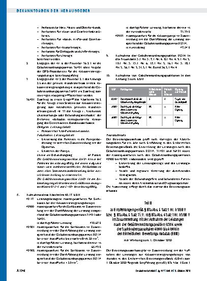 Vorschauseite 3: Beschluss des Bewertungsausschusses nach § 87 Abs. 1 Satz 1 SGB V in seiner 513. Sitzung am 15. September 2020