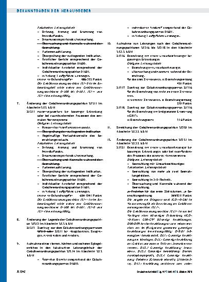 Vorschauseite 5: Beschluss des Bewertungsausschusses nach § 87 Abs. 1 Satz 1 SGB V in seiner 513. Sitzung am 15. September 2020
