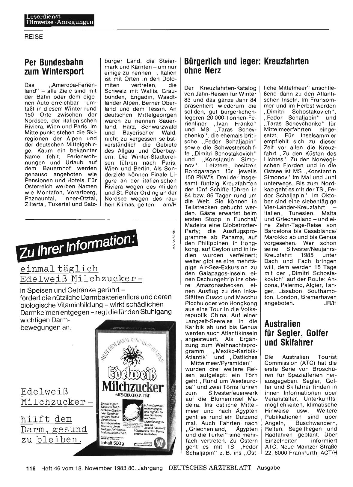 Vorschauseite 1: Per Bundesbahn zum Wintersport