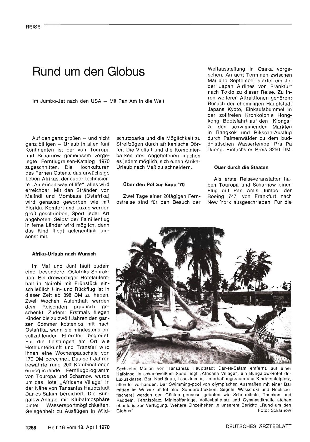Vorschauseite 1: Rund um den Globus