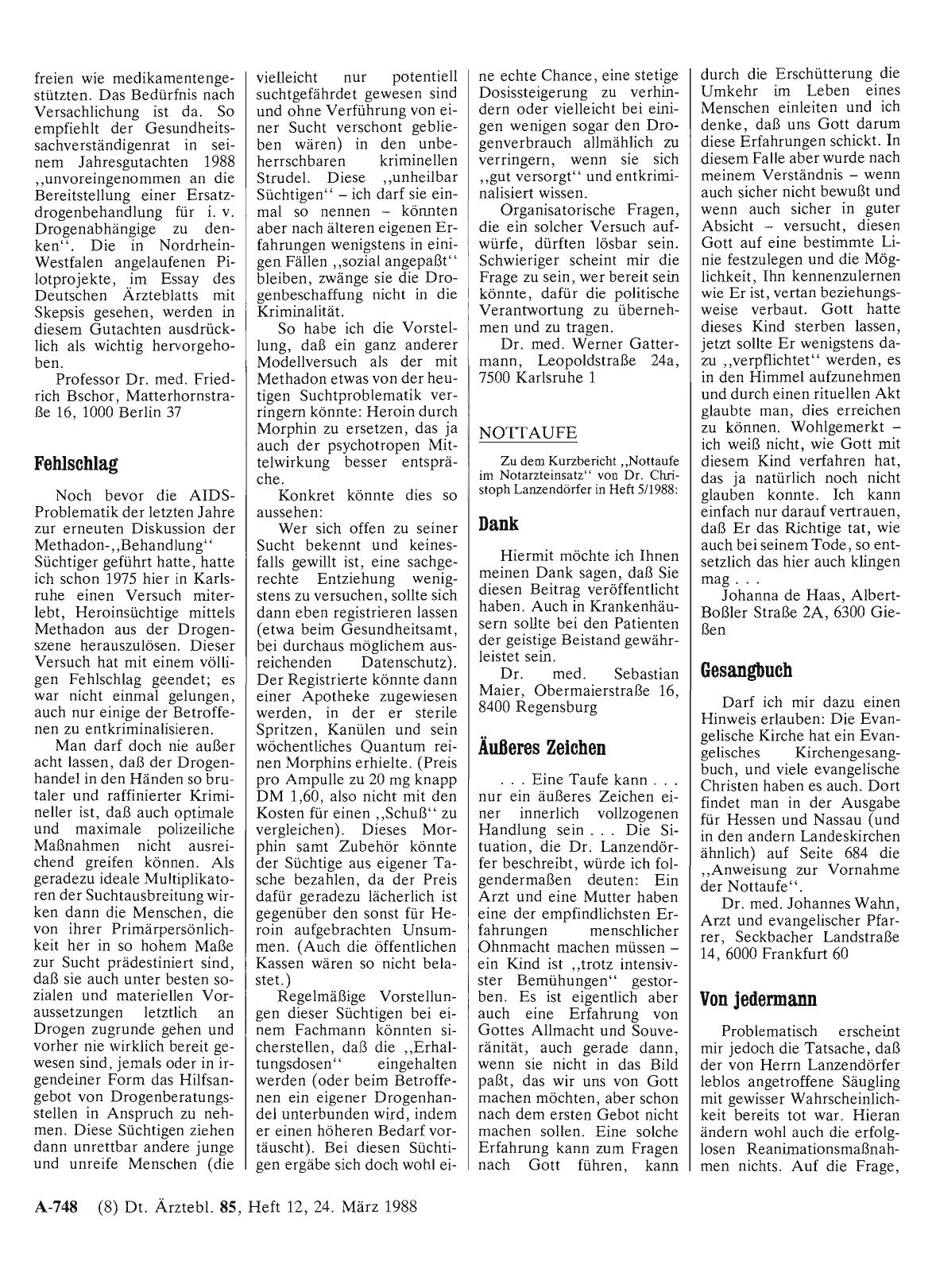 Vorschauseite 1: DROGEN: Fehlschlag