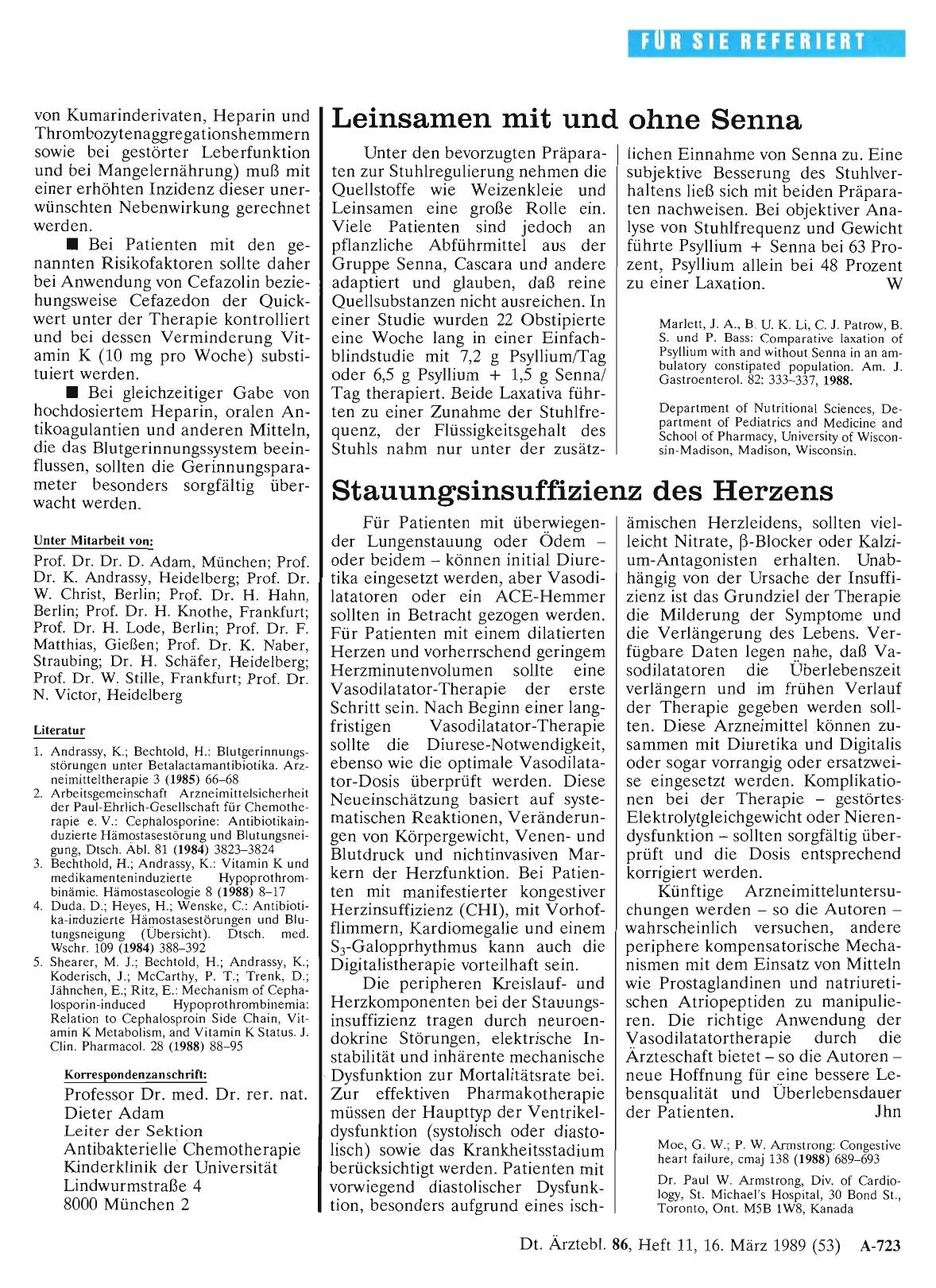 Vorschauseite 1: Stauungsinsuffizienz des Herzens