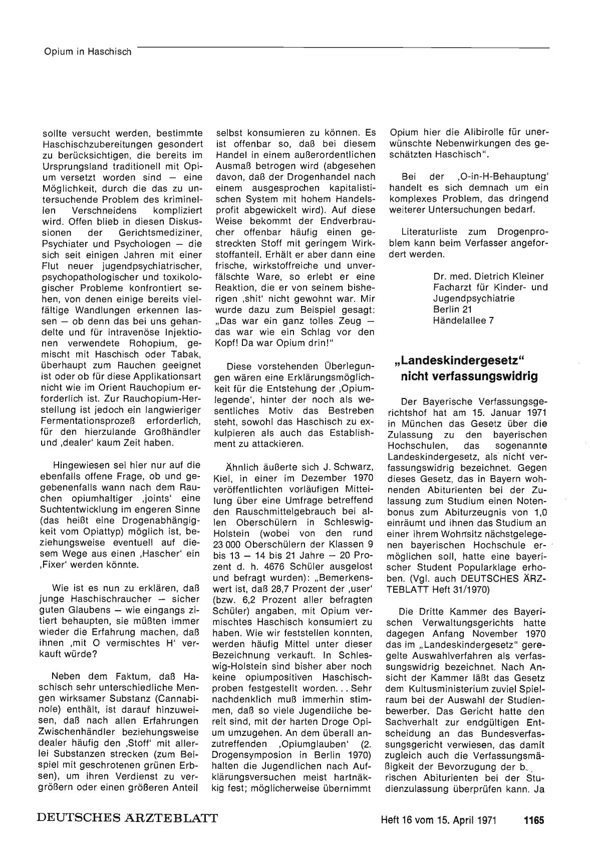 Vorschauseite 1: „Landeskindergesetz" nicht verfassungswidrig