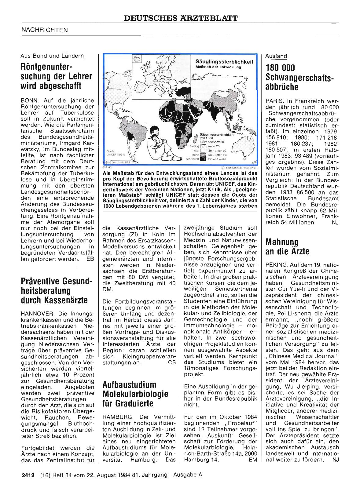 Vorschauseite 1: Präventive Gesundheitsberatung durch Kassenärzte