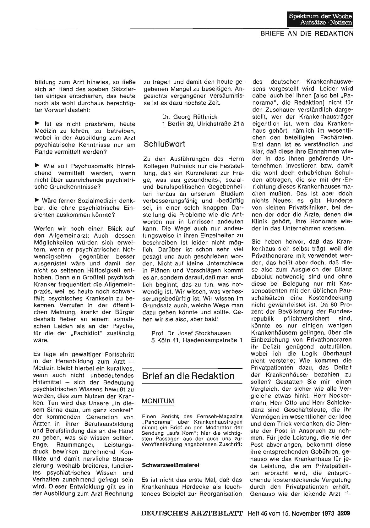 Vorschauseite 1: Schlußwort