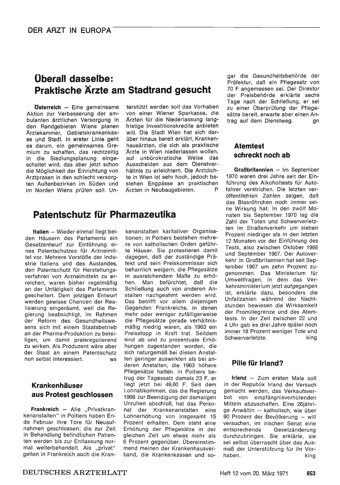Vorschauseite 1: Atemtest schreckt noch ab
