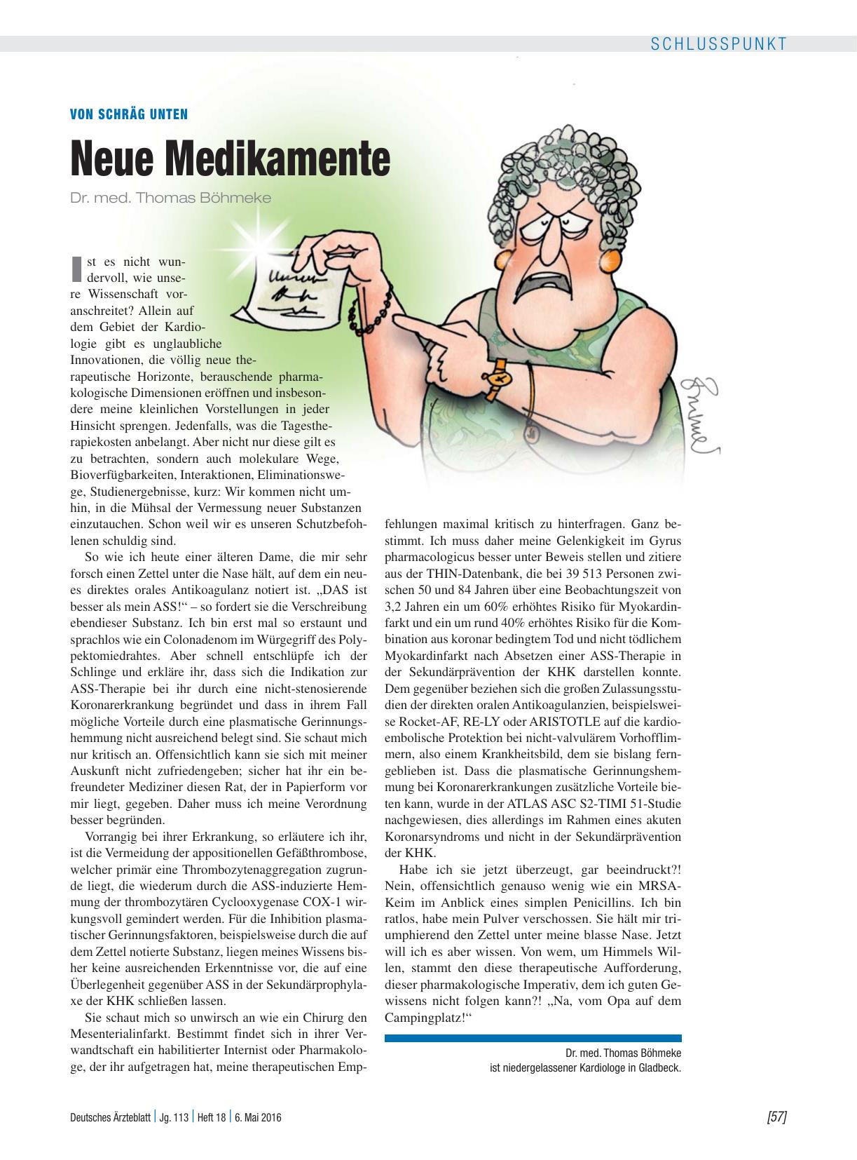 Vorschauseite 1: Von schräg unten: Neue Medikamente