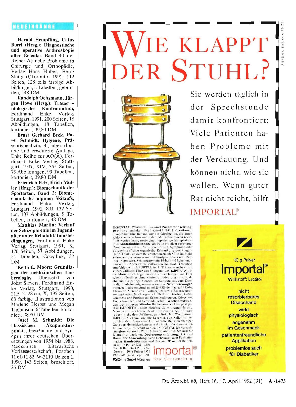 Vorschauseite 1: Neueingänge