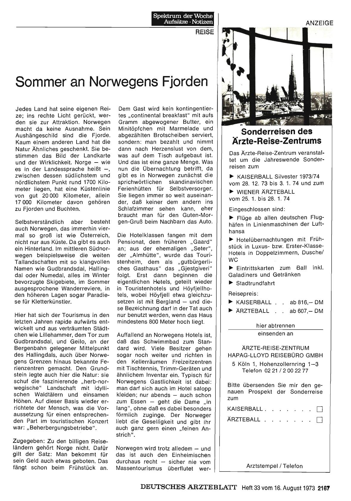 Vorschauseite 1: Sommer an Norwegens Fjorden