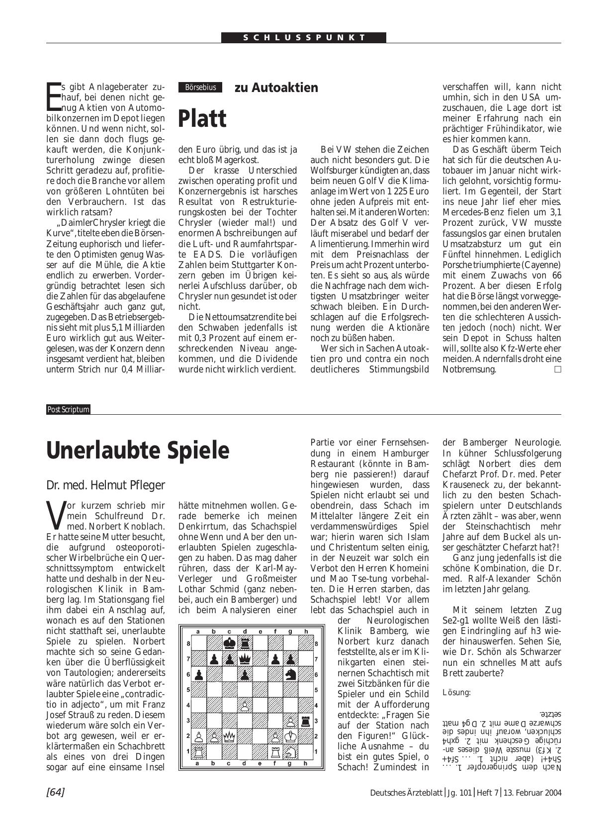Vorschauseite 1: zu Autoaktien: Platt