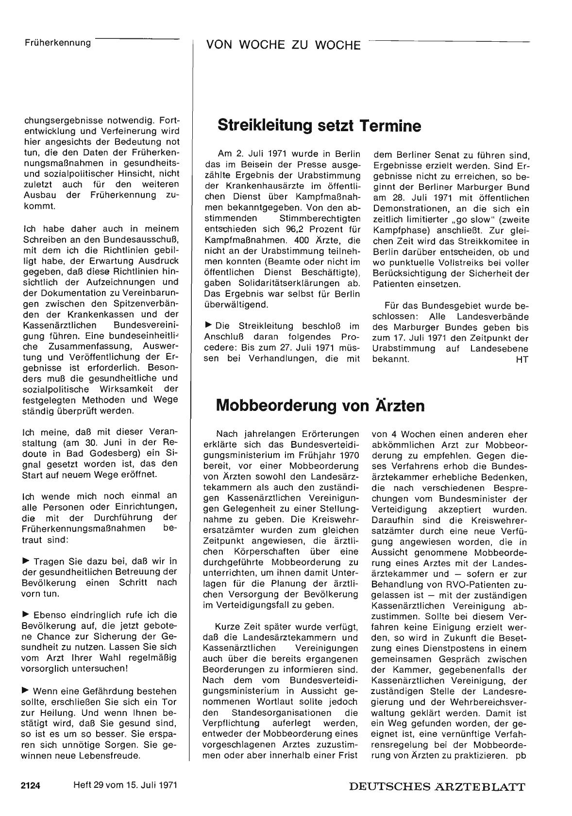 Vorschauseite 1: Mobbeorderung von Ärzten