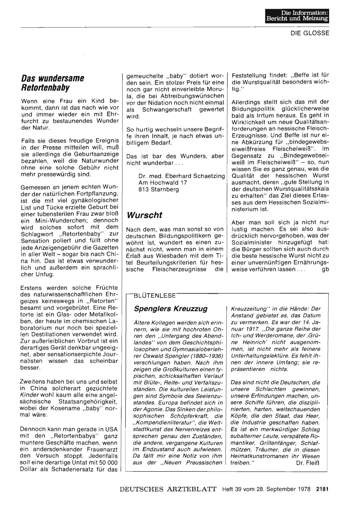 Vorschauseite 1: Wurscht