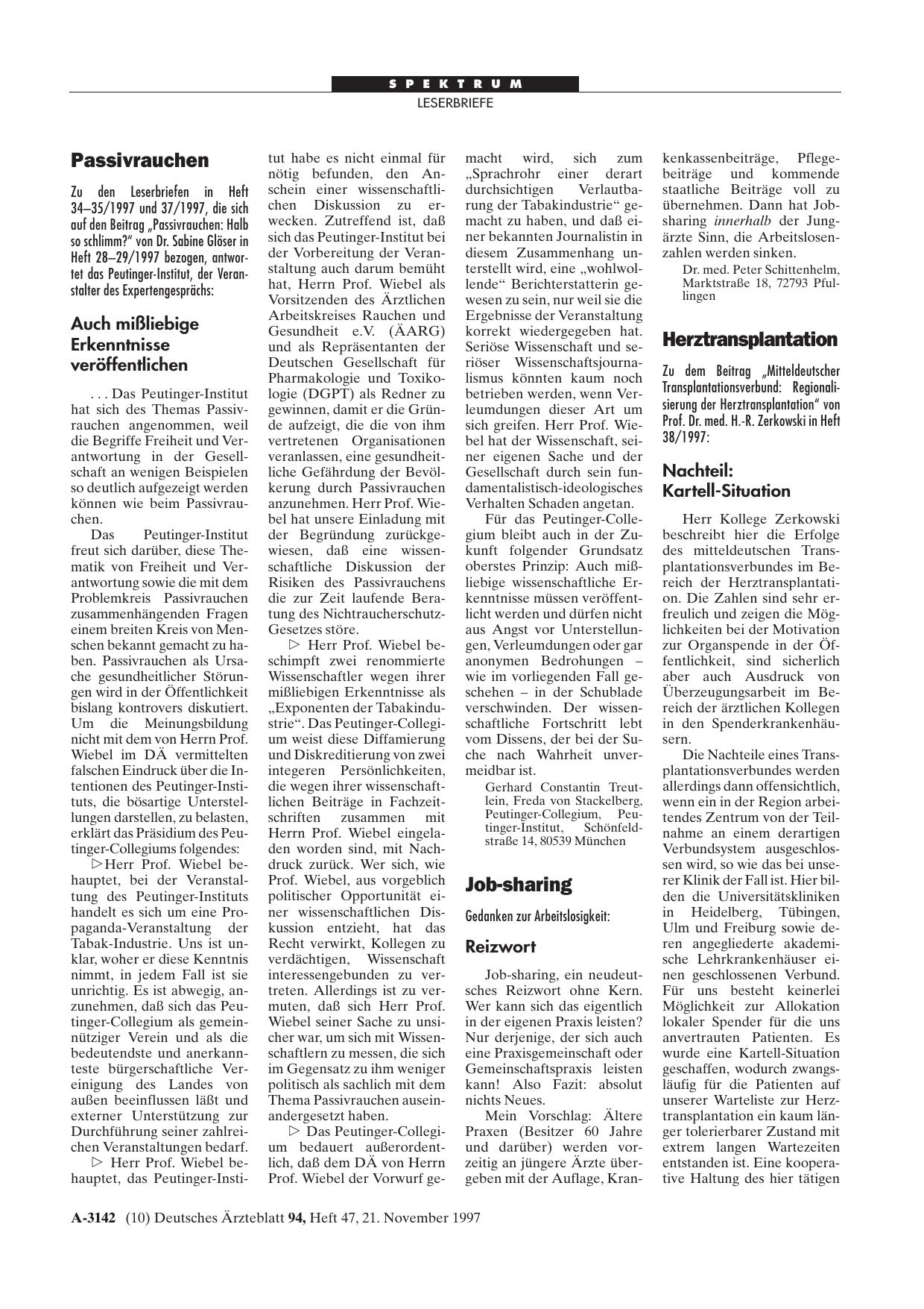 Vorschauseite 1: Job-sharing: Reizwort