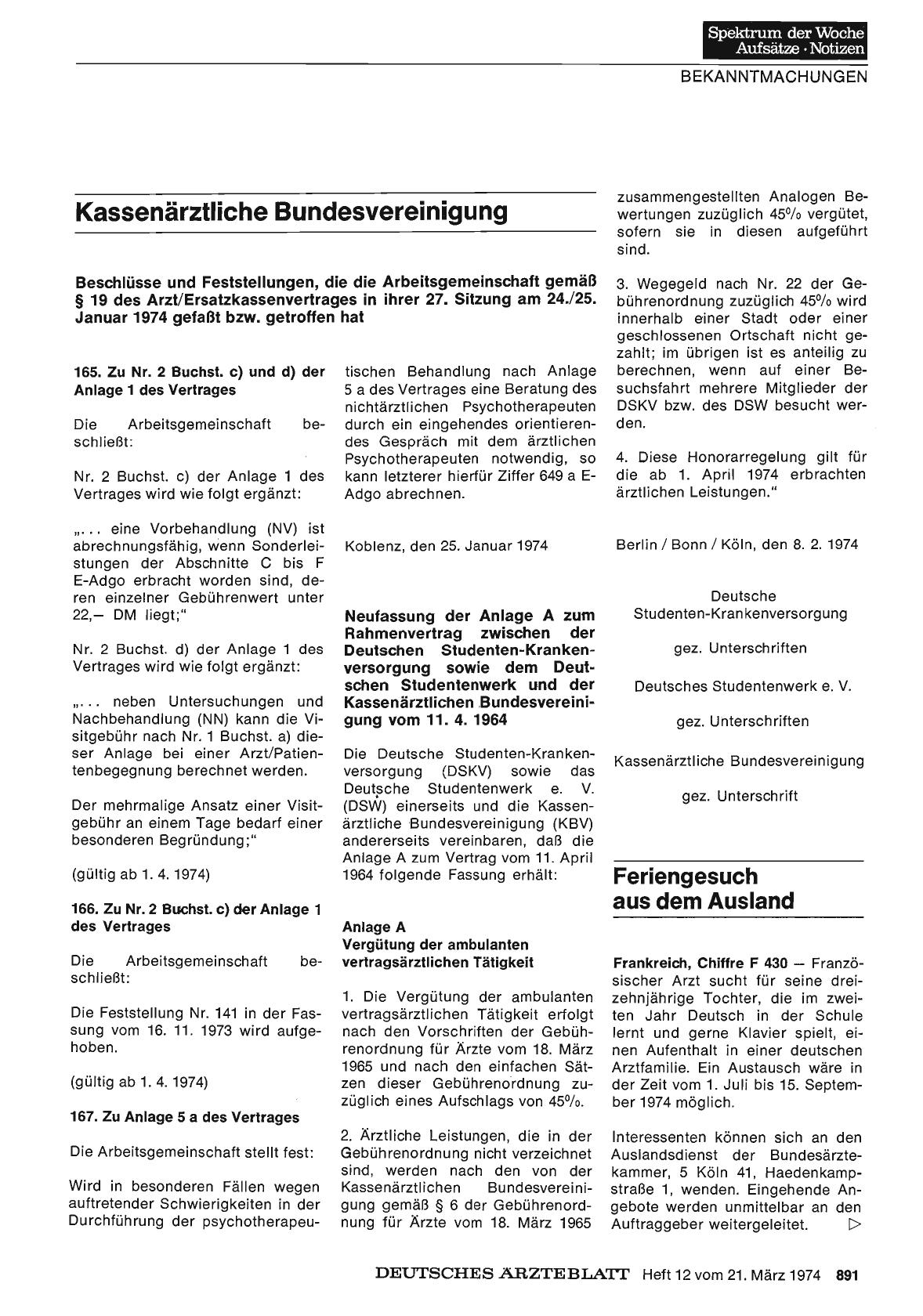 Vorschauseite 1: Kassenarztsitze