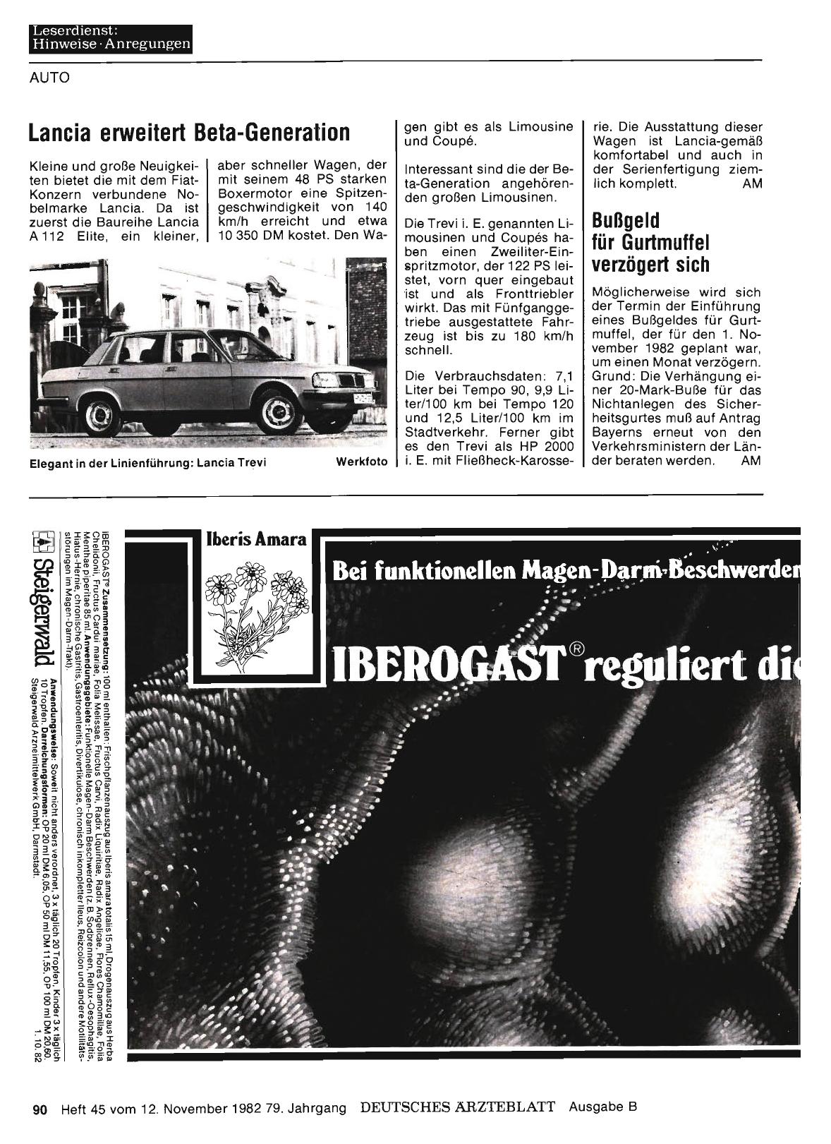 Vorschauseite 1: Lancia erweitert Beta-Generation