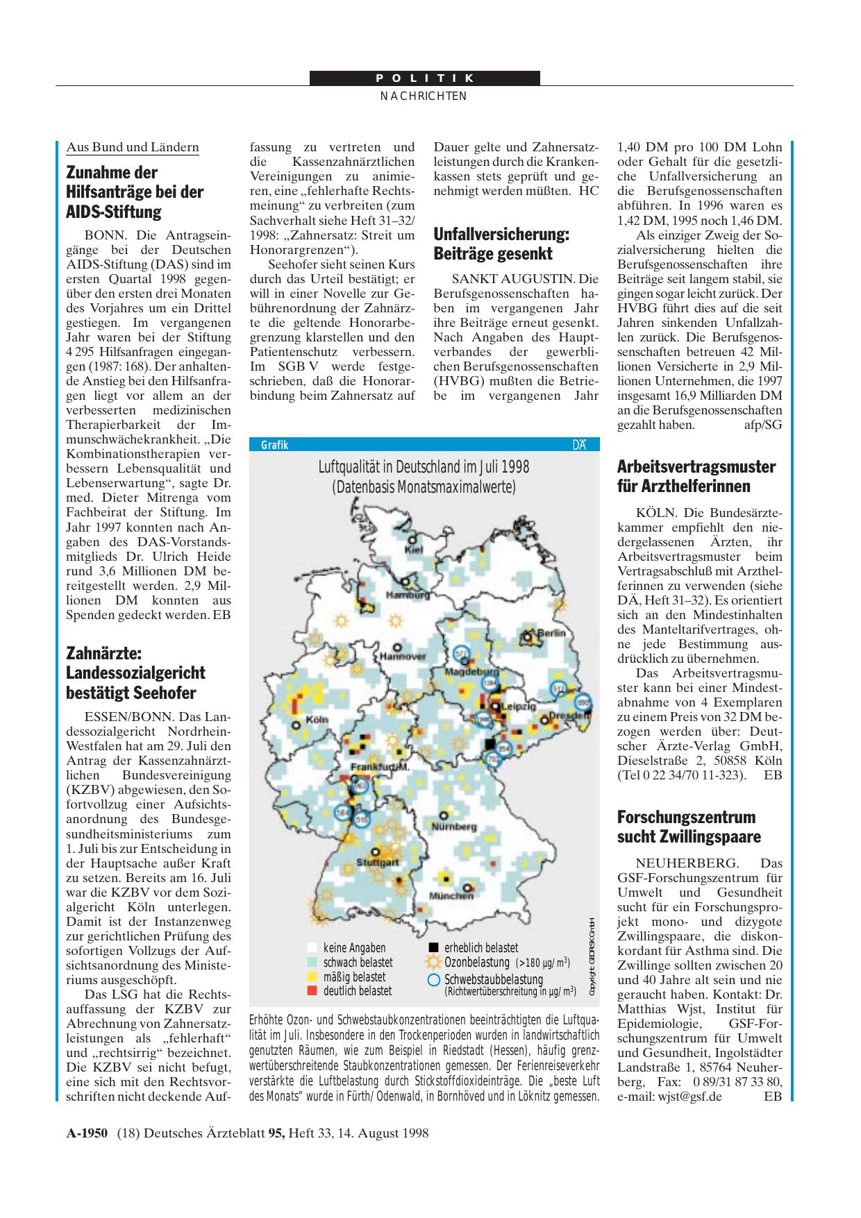 Vorschauseite 1: Forschungszentrum sucht Zwillingspaare
