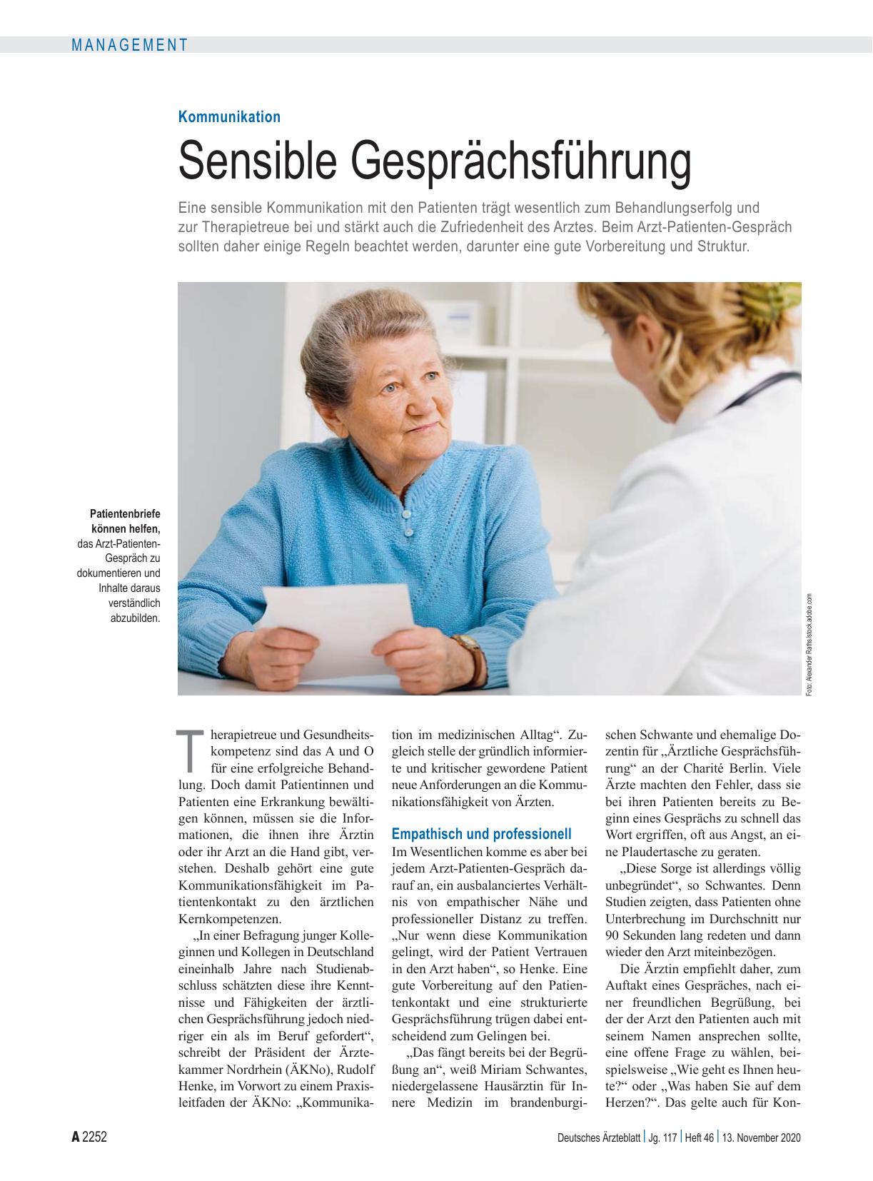 Vorschauseite 1: Kommunikation: Sensible Gesprächsführung