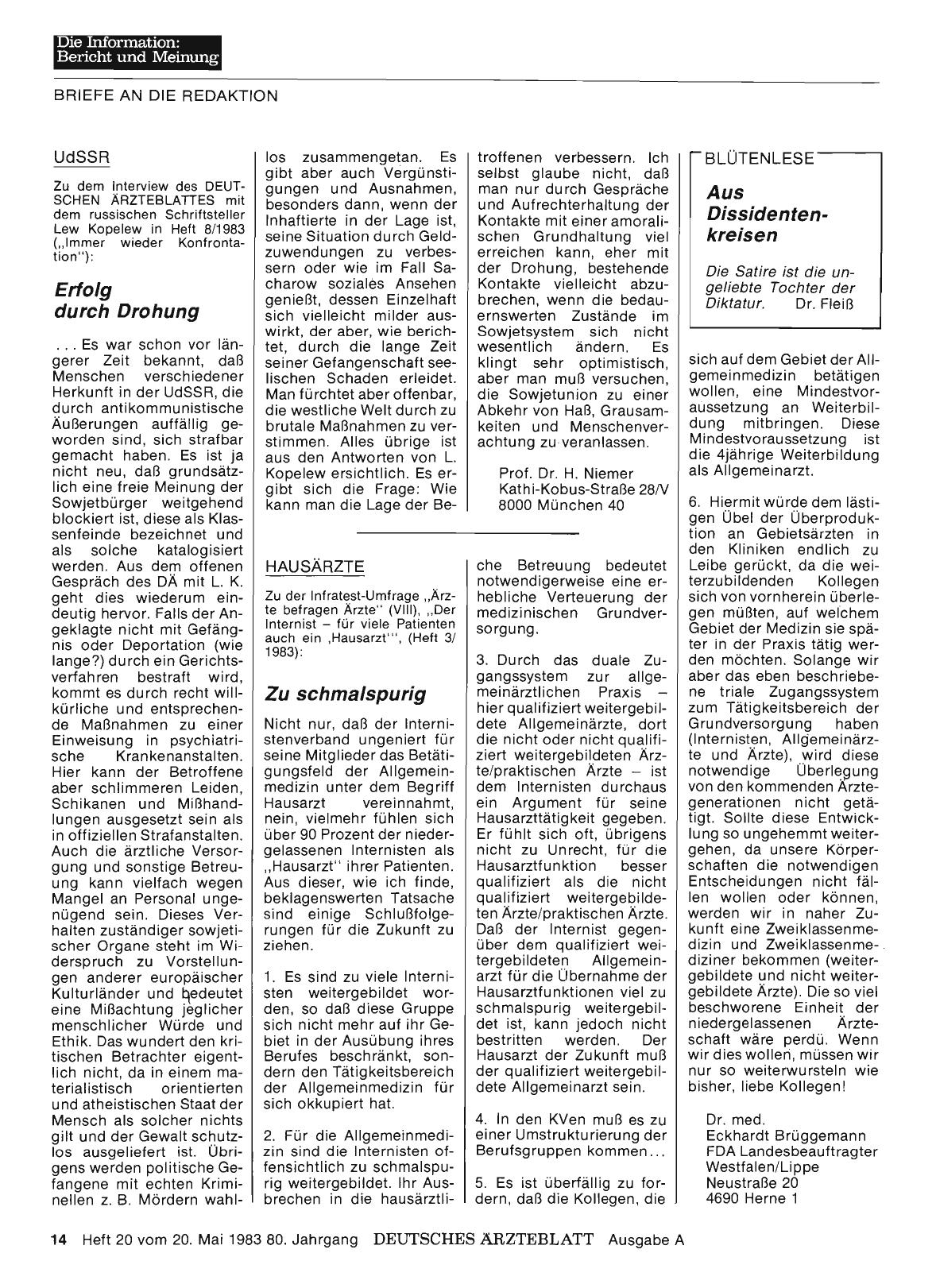 Vorschauseite 1: UdSSR: Erfolg durch Drohung