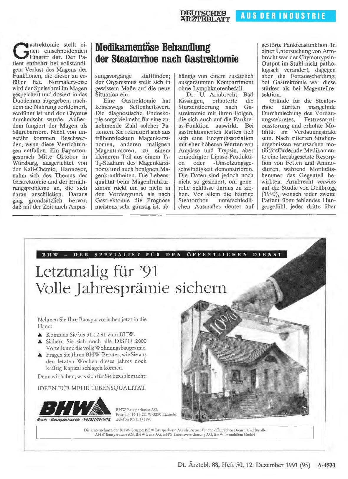 Vorschauseite 1: Medikamentöse Behandlung der Steatorrhoe nach Gastrektomie