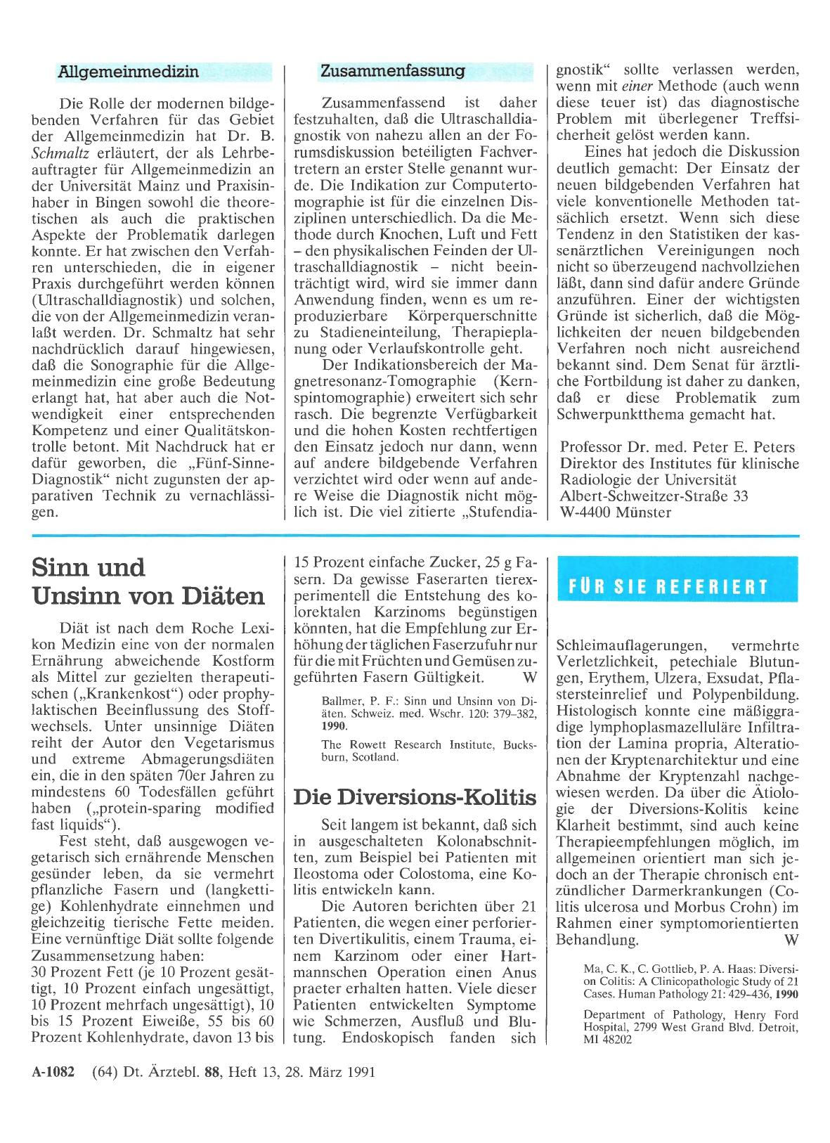 Vorschauseite 1: Sinn und Unsinn von Diäten