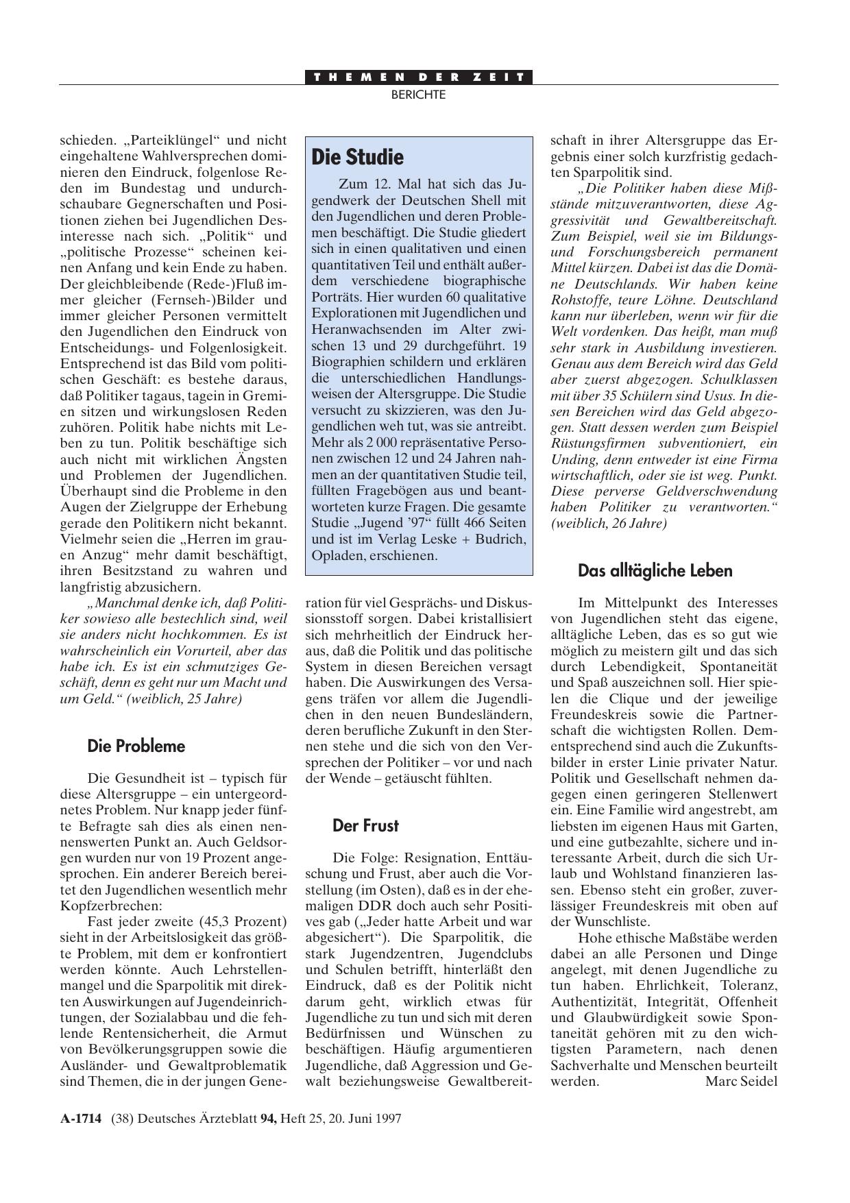 Vorschauseite 1: Die Studie
