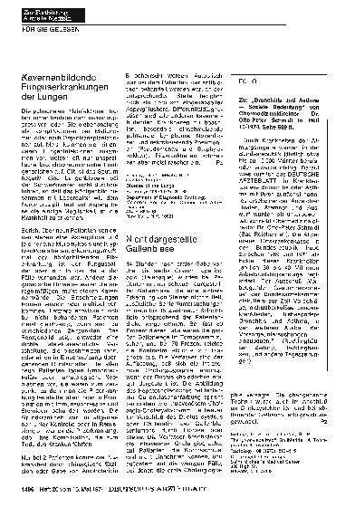 Vorschauseite 1: Nicht dargestellte Gallenblase