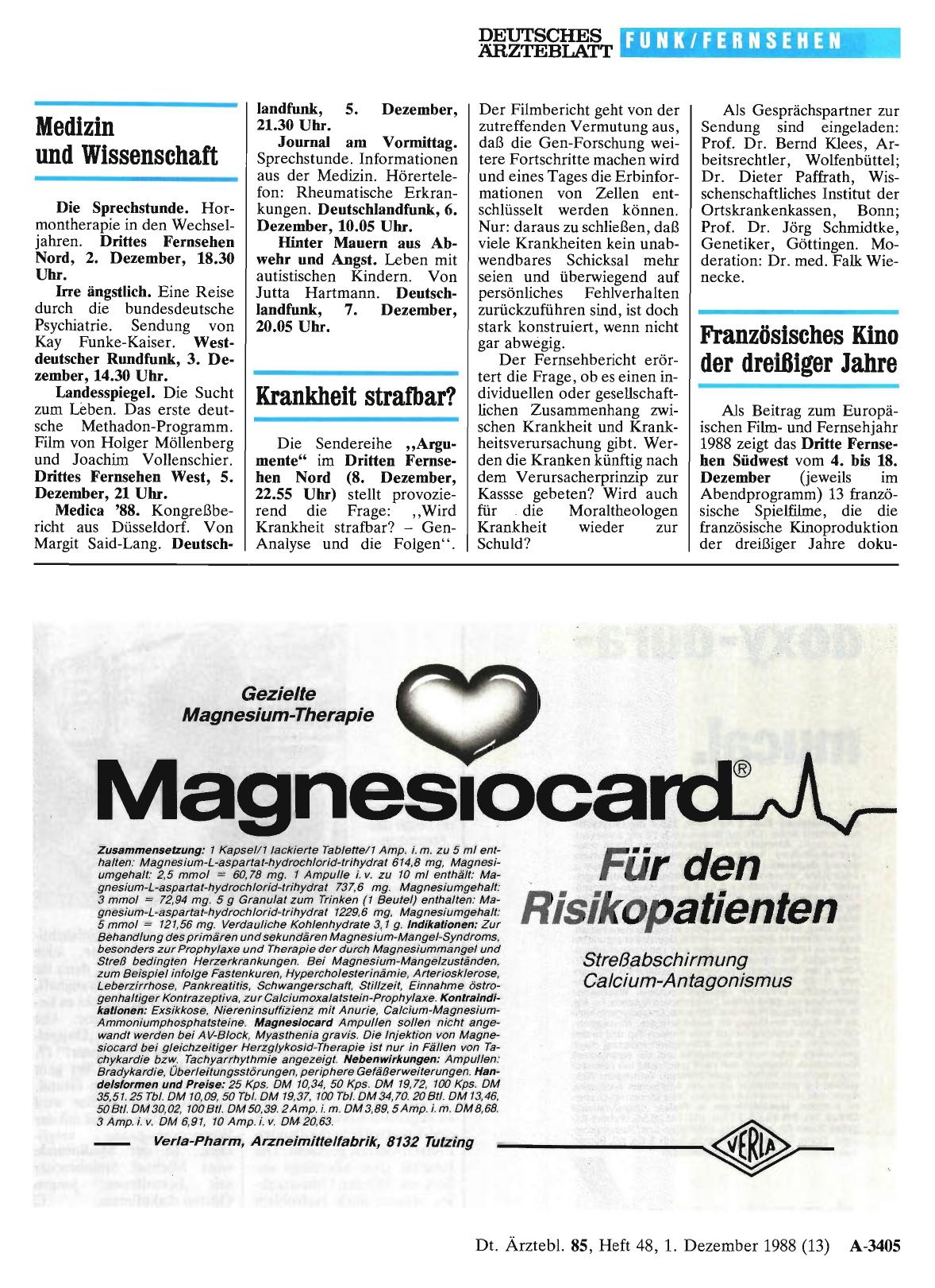 Vorschauseite 1: Krankheit strafbar?