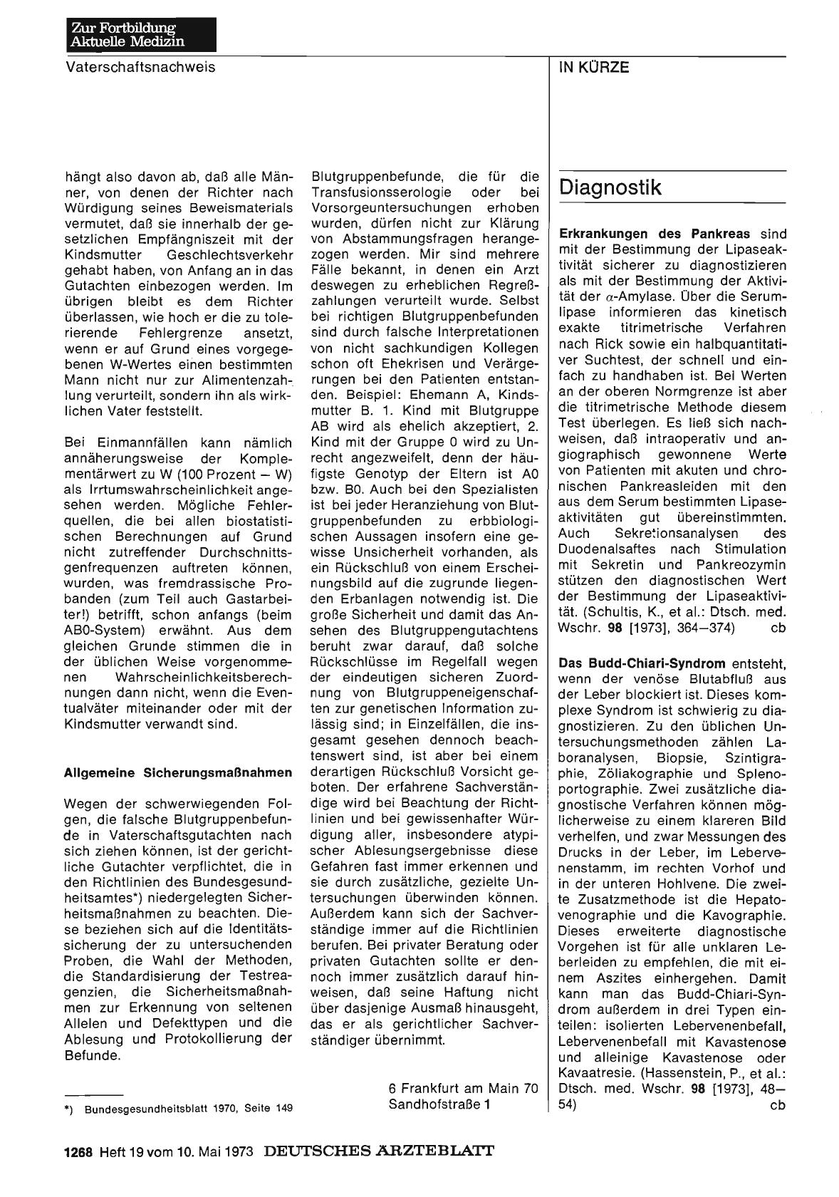 Vorschauseite 1: Diagnostik