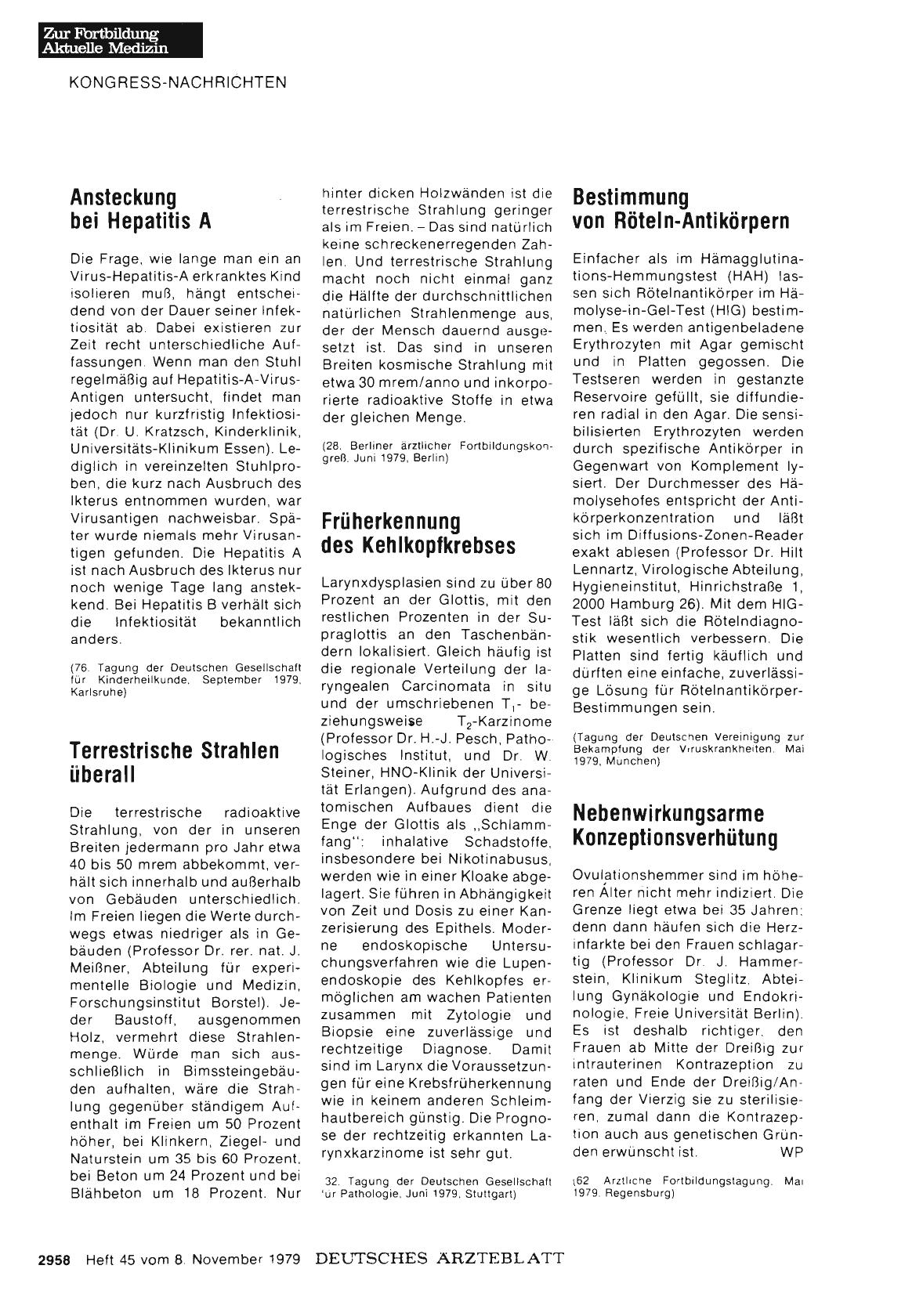 Vorschauseite 1: Nebenwirkungsarme Konzeptionsverhütung