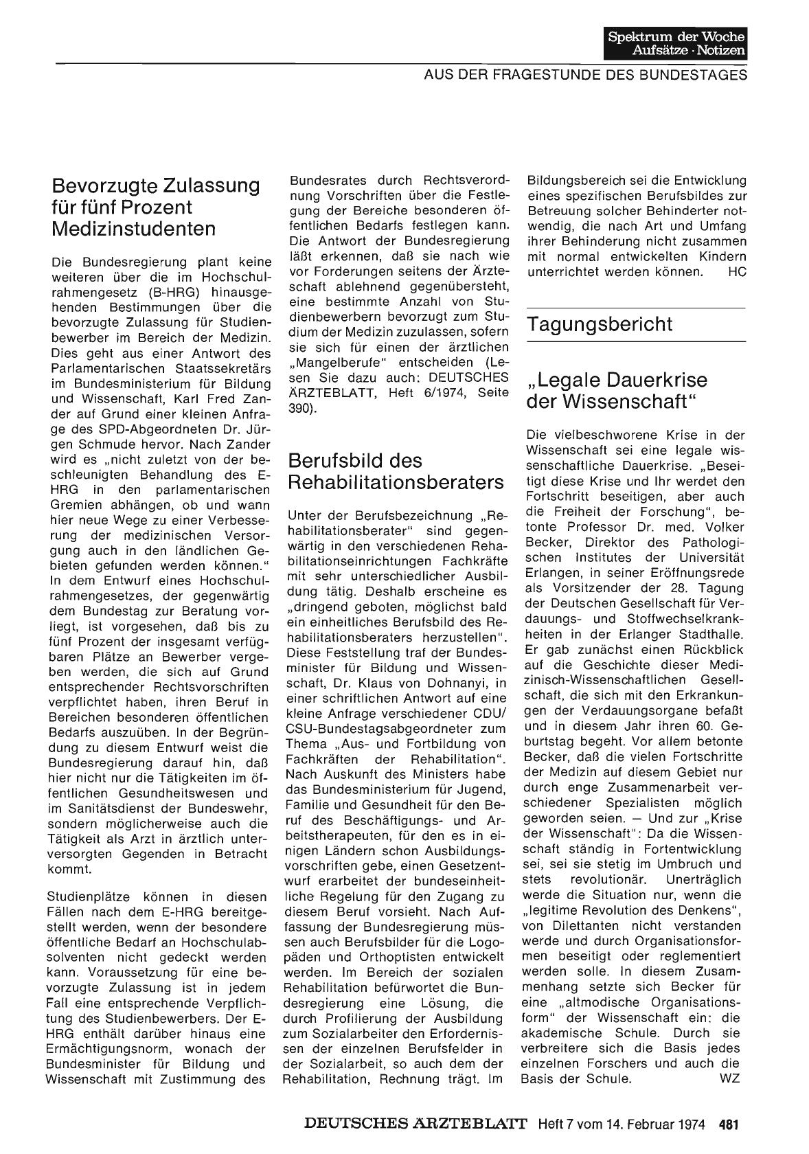 Vorschauseite 1: Berufsbild des Rehabilitationsberaters