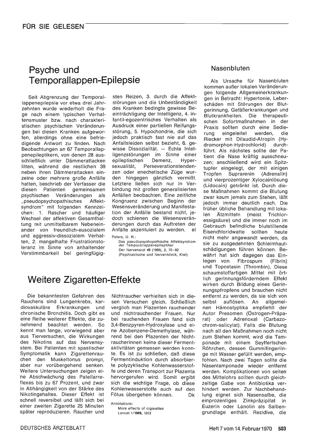 Vorschauseite 1: Weitere Zigaretten-Effekte